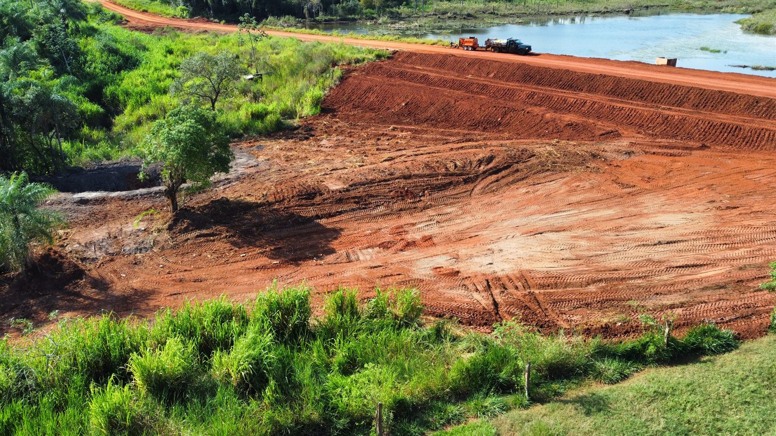 Reforma de barragem no Grupo Jatobá, Fazenda Leãozinho, executada pelo Grupo LG — foto 5